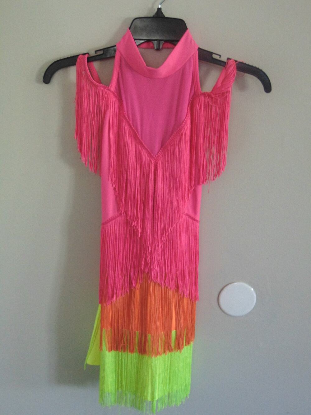 Revolution Dancewear - Neon - RC24609 - Size MA - 'What Is Love' Dance Costume